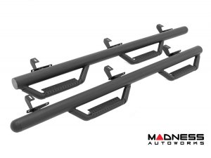 Jeep Wrangler JL Side Steps - Nerf Steps - Rough Country - 4 Door Jeep Wrangler JL Side Steps - Nerf Steps - Rough Country - 4 Door